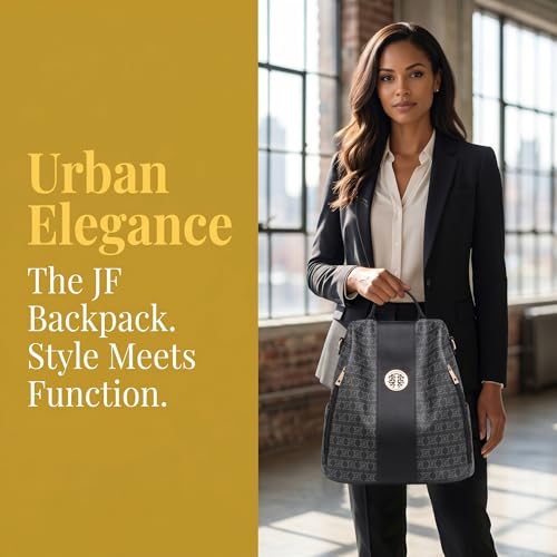 Image of Women Fashion Backpack Purse Multi Pockets Anti-Theft Rucksack Travel Shoulder Bag Handbag
