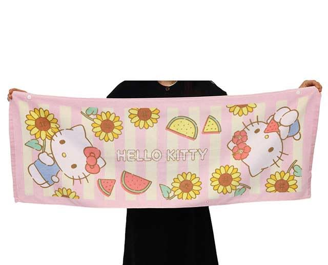 サンリオ　大判バスタオル　グアム　限定　キティ サンリオ 大判バスタオル グアム 限定 日焼けキティ マイメロ