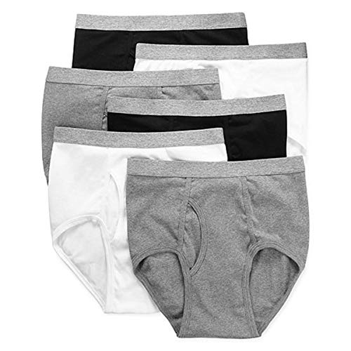 Stafford 6 Pack 100% Cotton Full-Cut Briefs Big & Tall