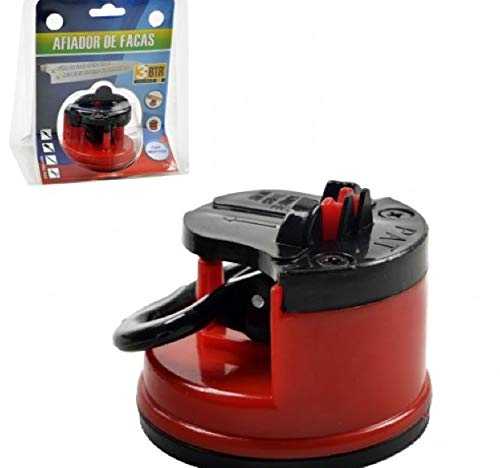 Afiador Amolador De Facas Com Ventosa
