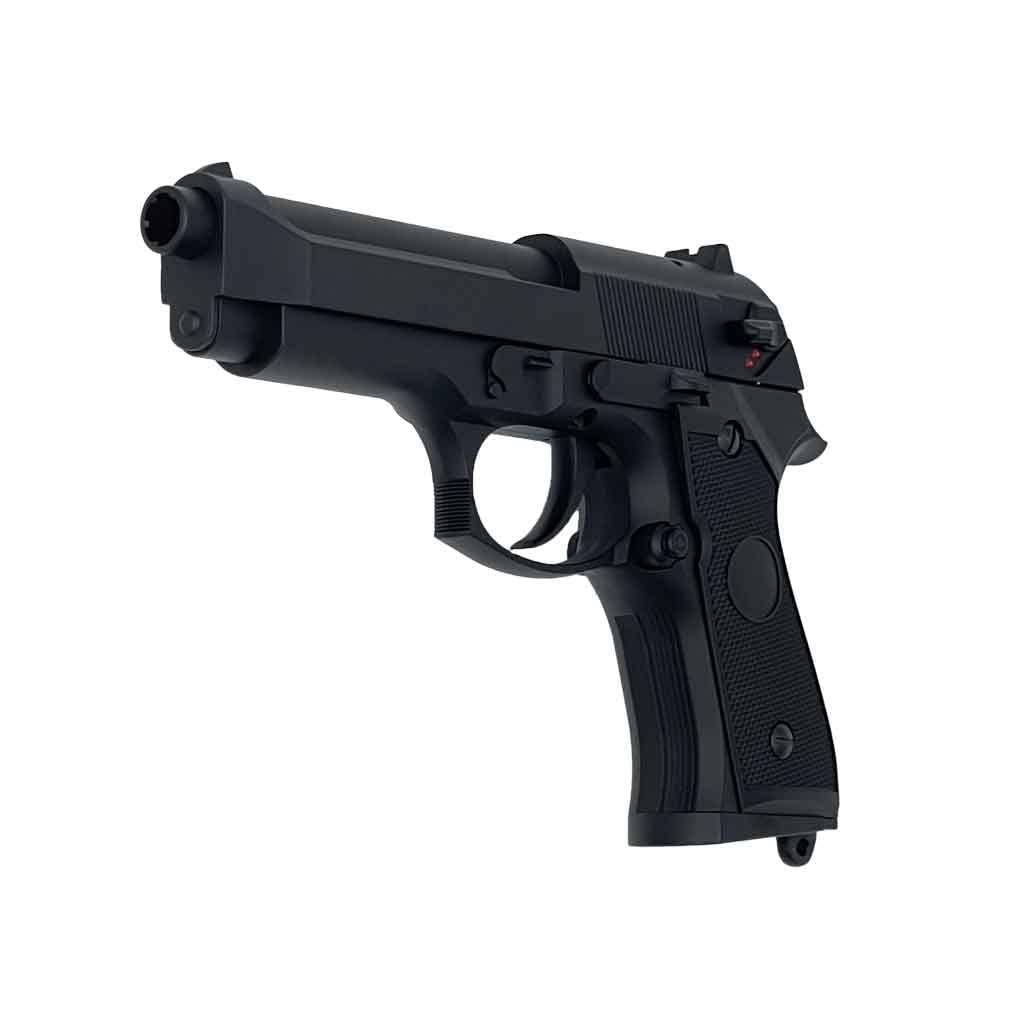 Airsoft-Pistolet électrique M9 AEP Noir CM126 / Mode Coup Unique ou rafales/Couleur Noir/Plastique et métal/Puissance 0.5 Joule