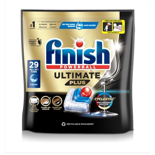 Image of Finish Dishwasher Tablets Ultimate Plus Regular 29's