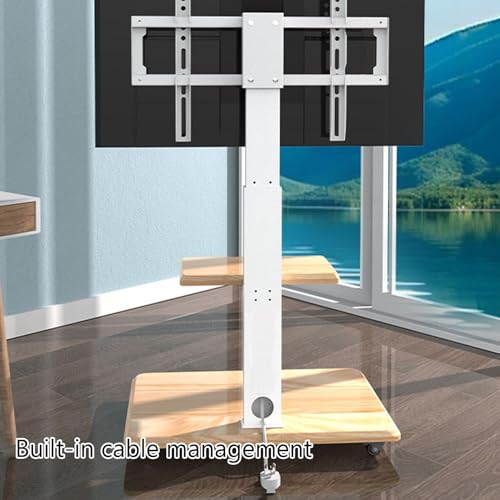 Soporte móvil para TV ajustable, ruedas, para 32-75 pulgadas miniatura 2