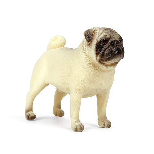 Modèle de chien simulation pour orner une bibliothèque ou un bureau