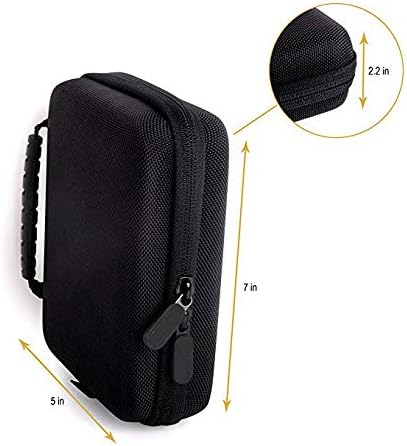 Miniatura 3 de NueMedics EVA resistente a los golpes estuche de transporte de viaje duro con mango decenas 24 diez unidad de pulso electrónico masajeador