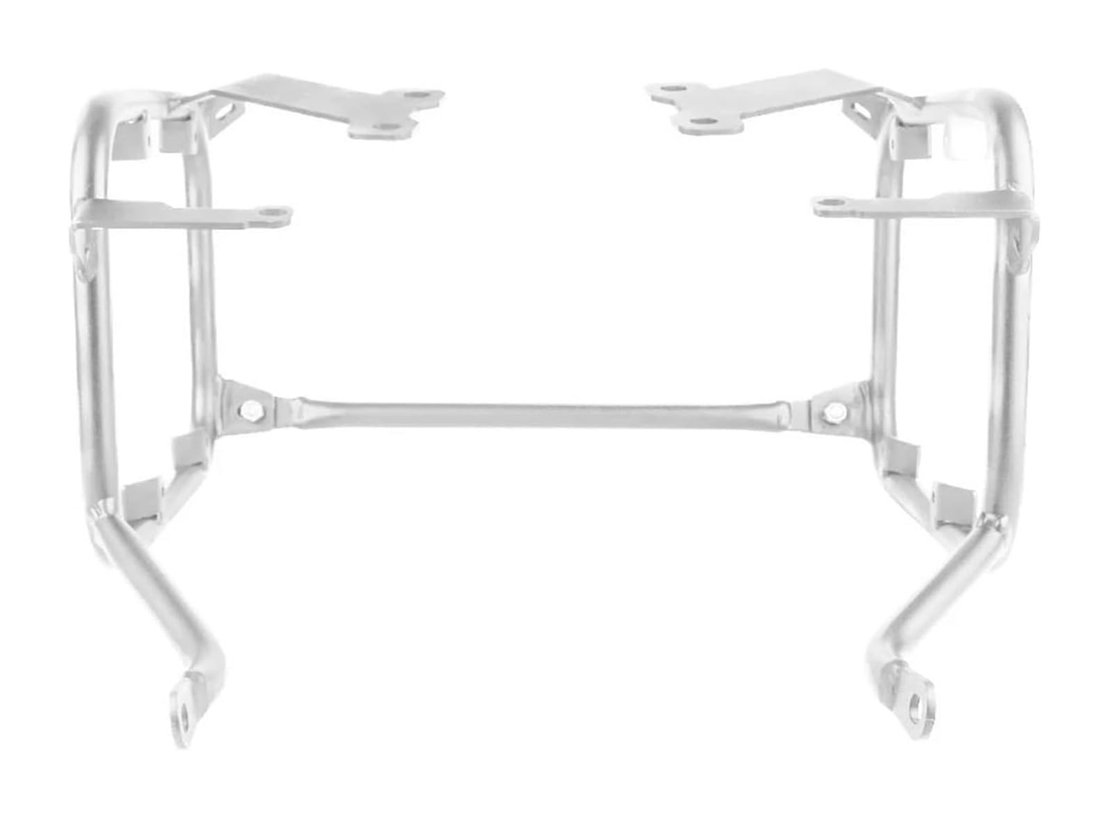 Motorra Gepäckträger hinten Für CB400X 2019–2022 Für CB500X 2019–2023 Topcase Satteltasche Gepäckbox Montagehalterung Gepäckträger(Silver One Set)
