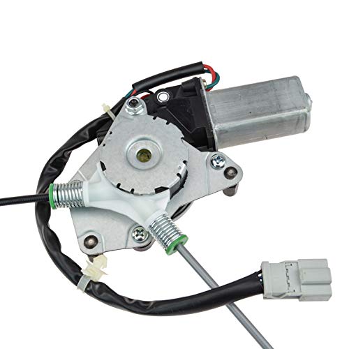 Image of TRQ Front Left Power Window Regulator & Motor Assembly Drivers Side Compatible with 2001-2005 Honda Civic HO1350108