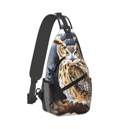 Bolso cruzado estilo sling para viaje y senderismo miniatura 7
