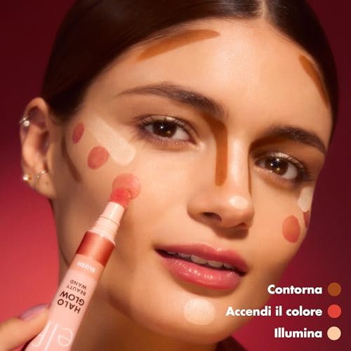 e.l.f. Halo Glow - Rubor Líquido Vegano Rosé You Slay para Mejillas Radiantes