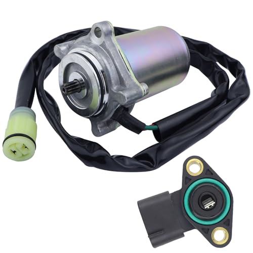 STABSOLI Power Shift Control Motor & Angle Sensor for Honda Rancher TRX350 TRX350FE TRX350TE 2002-2006, 31300-HN5-A11 CMU0003 463731