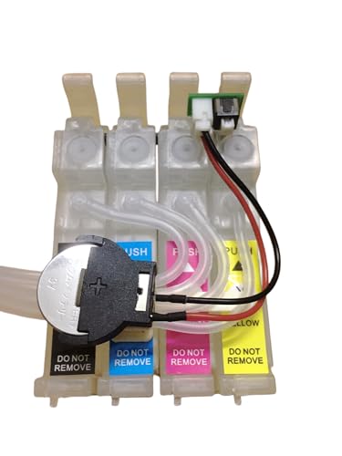 Kit d'encre vide reconditionné CISS imprimante Workforce WF-7210 pour sublimation - 6