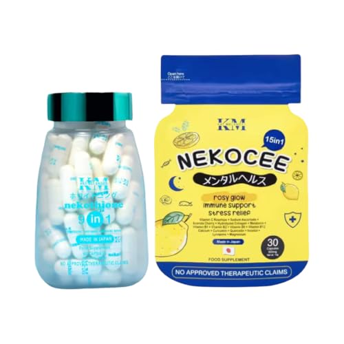 HerSkin Nekothione Glutathione (60caps) & NekoCee (30caps) by Kath Melendez