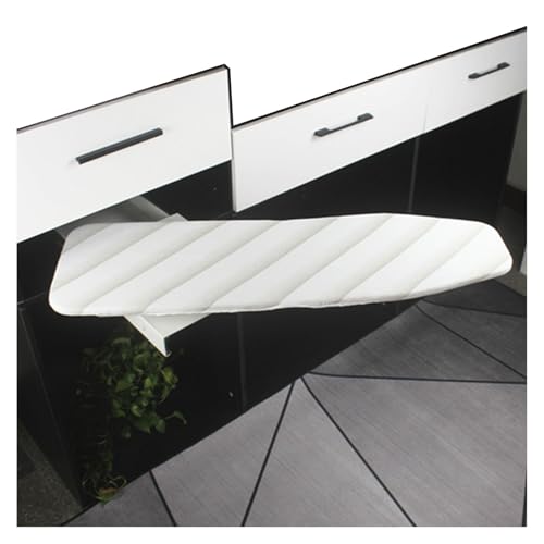 UQACHG Pull-Out Rotation Ironing Board,Wall Mounted Iron Board,Ironing Board with Damping Slide Rail,Stow Away in The Cabinet Saving Space,for Small Spaces,Color 1-96x31cm
