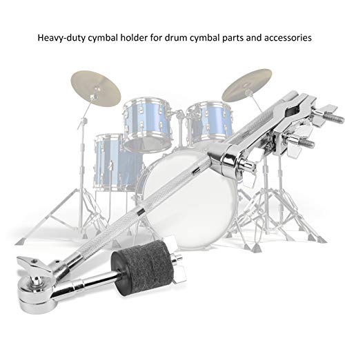 Cymbal Boom Attachment Cymbal Holder Adjustable Clamp Drum Kit Extension Clamps Extension Arm With Accessory Clip Percussion Instrument Accessories For Drum Cymbal #TOP2