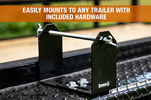 Buyers Products LT40 Weed Wacker Commercial Trimmer Line Holder w/ Mounting Hardware & Low Profile Steel Bracket Supports 3 Pound Spools, Made In The USA, Landscape Trailer Organization Accessories by Buyers Products Company - Image 5