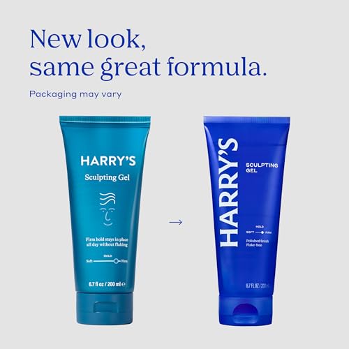 Harry's Sculpting Hair Gel for Men with Firm Hold and Polished Finish - 6.7 fl oz - Alcohol-Free Formula (Pack of 2) - image 5