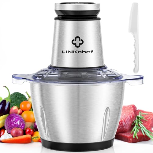 LINKChef Food Processor Small, 10...