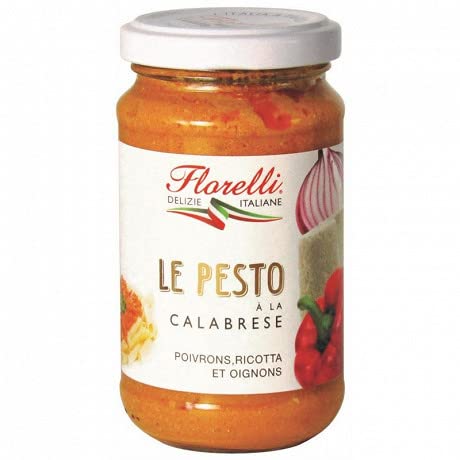 Pesto A La Calabrese 190 g | Florelli | (2 unidades) | Best Deal