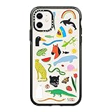 CASETiFY Impact Case for iPhone 11 - Beautiful Planet by Lorien Stern - Clear Black