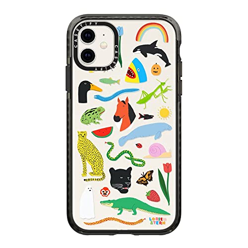 Casetify Impact Case For Iphone 11 - Beautiful Planet By Lorien Stern - Clear Black #TOP15
