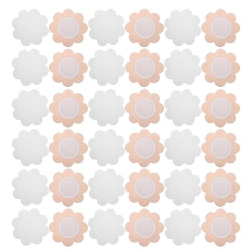 FRCOLOR 50 Parches De Aceite Para El Vientre Transpirables Con Diseño Hueco De Flor De Ciruelo Para Aplicación Precisa En Puntos De Acupuntura Alivio De Fatiga En Casa Oficina