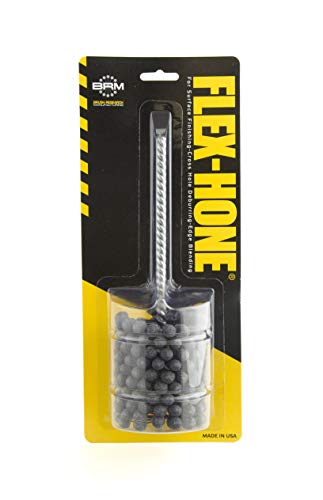 Image of Brush Research BC21812 FLEX-HONE, 2-1 /8 inch (54mm) Diameter, 120 Grit, Silicon Carbide, For Mild Steel, Stainless Steel, Cast Iron and Softer Ferrous Materials