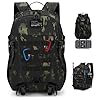 RAINSMORE Tactical Backpack 43L Military Backpack Waterproof Rucksack Army Molle Backpack Large Survival Backpack Outdoor Hiking Camping Backpack for Men Daypack for Travel Fishing Hunting,Camouflage