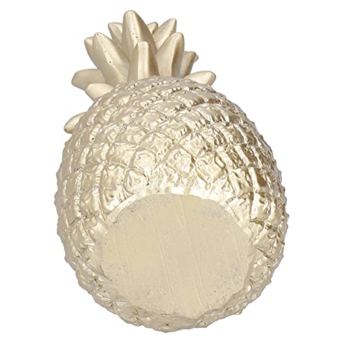 Estatua decorativa de piña de resina artificial miniatura 7