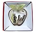 New York City Big Apple Brass Christmas ORNAMENT Statue of Liberty Empire State Building Souvenir Gift