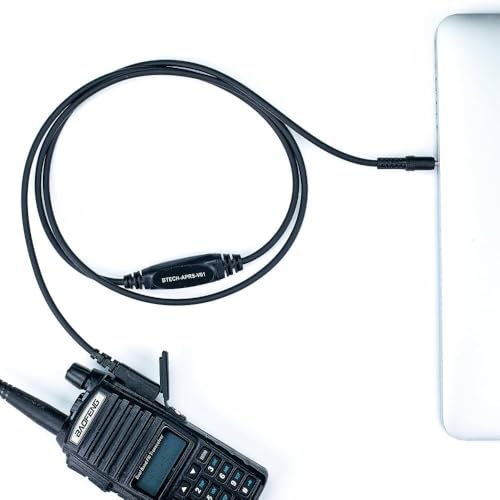 Image of BTECH APRS-K1 Multi-Function Universal Audio Interface Cable - Supports APRSpro, APRSDroid - Android & iOS Compatible - Supports, BaoFeng, TYT, Wouxun, AnyTone, Kenwood, and More