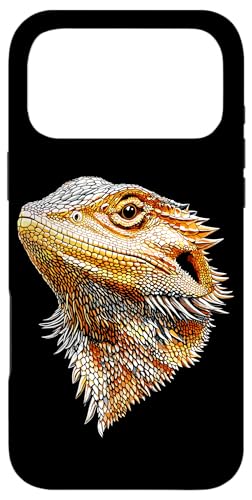 フトアゴヒゲトカゲ ポゴナ フトアゴヒゲトカゲ かわいいフトアゴヒゲトカゲ スマホケース iPhone 17 Pro Max 用