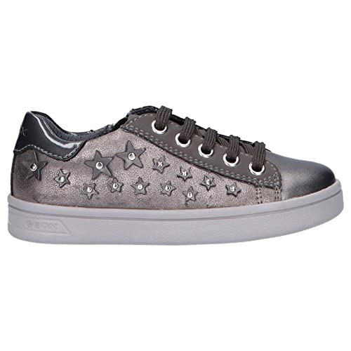 Geox J DJROCK Scarpe Sportive Bambina Grigie