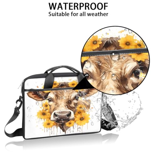 Bolso Art Animal para Laptop de 15 Pulgadas con Correa Ajustable miniatura 3