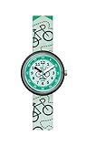  Flik Flak FPNP066 Jungen-Uhr Bikeway Analog Quarz Textil-Armband