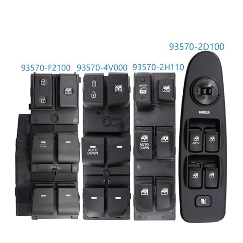 Interruptor de control de ventana suave para Hyundai Elantra MD B 2000-2019 3