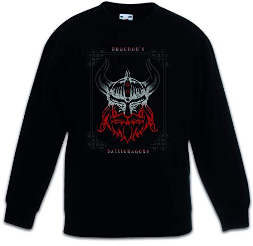 Sweat-shirt Urban Backwoods Bruenor's Battleragers vêtement coton noir pour enfant