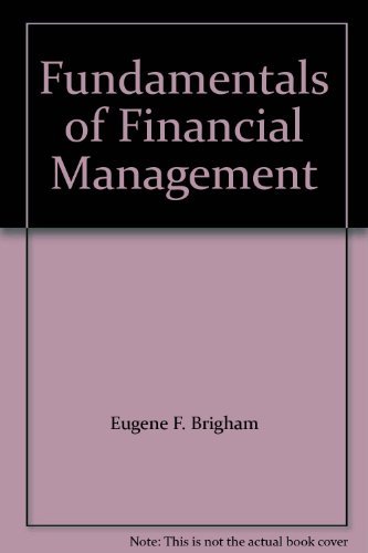 Fundamentals of Financial Management