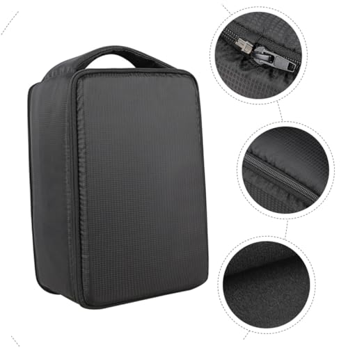 Bolsa de transporte para cámara réflex grande KICHOUSE negra 5