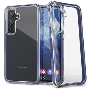 Crave Air Guard – Funda transparente para Samsung Galaxy S24 FE, protección a prueba de golpes, para Samsung Galaxy S24 FE, color azul marino