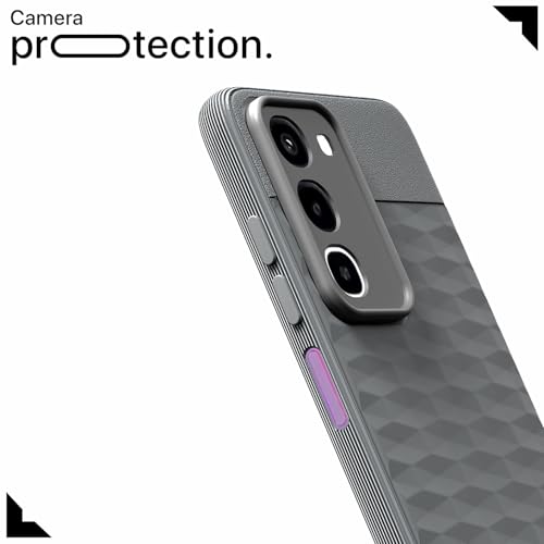 Image of Outlouders Back Cover for Realme P4R 5G | Full Camera Protection | TPU Soft Flexible Shockproof Bumper Case (Grey)