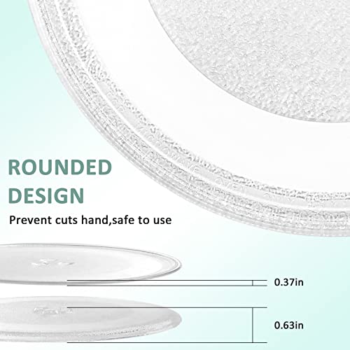 Microwave Glass Turntable 12 Inch Microwave Plate Replacement Fit For Whirl-Pool Microwave Glass Turntable Tray-Replace Ap6892124 W11367904 W10337247 Replacement Microwave Plate #TOP2