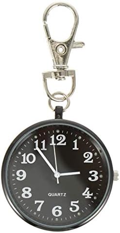 Balacoo TEHAUX Nurses Fob Watch Retro Quartz Pocket Watch Keyring Nurse Watch Keychain Hanging Pendant,1