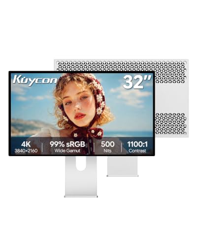 Image of P32D 32'' UHD 4K Glossy Monitor (Honeycomb - with Stand)