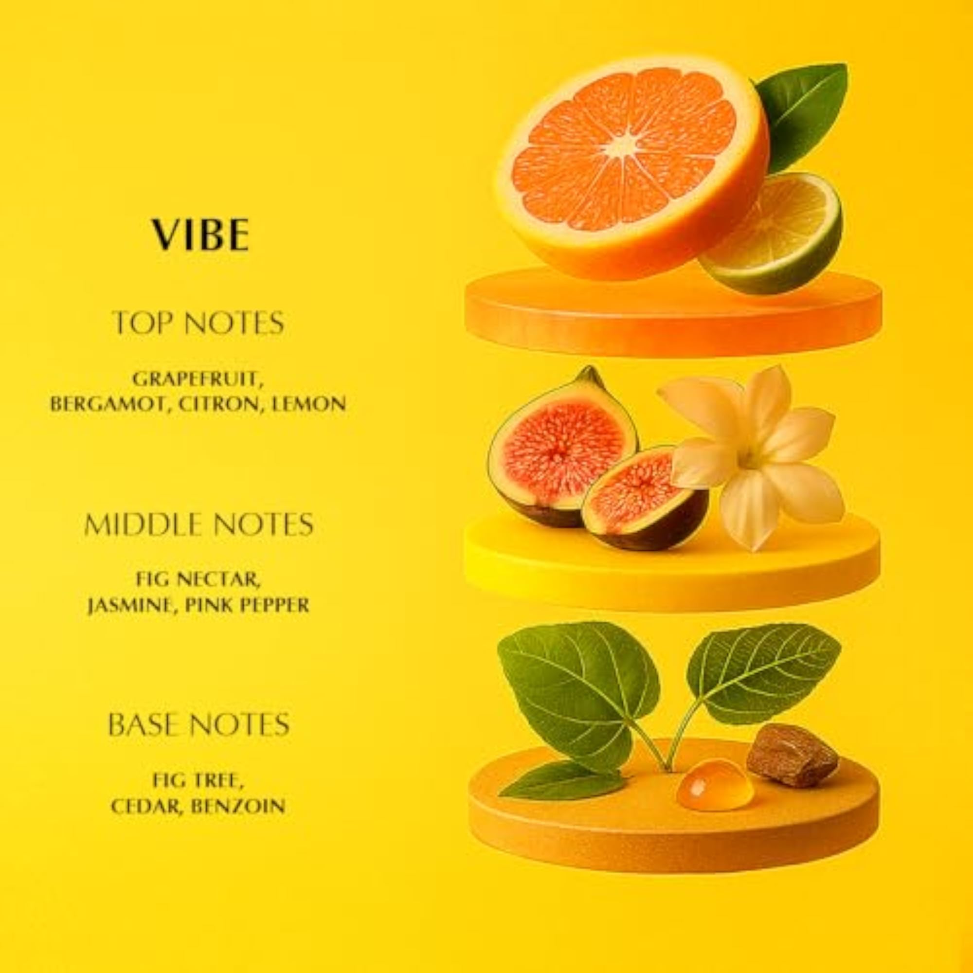 Perfume Vibe Unisex EDP, Citrus Fruity 30ml