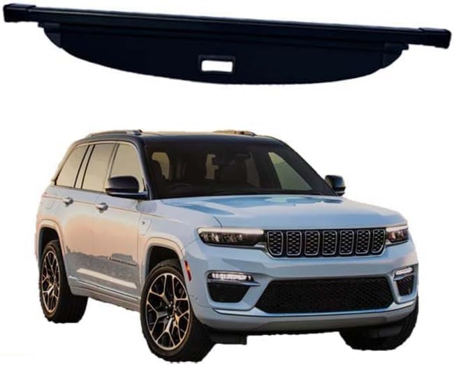 Cubierta de carga retráctil elegante y resistente para el maletero de Jeep Grand Cherokee