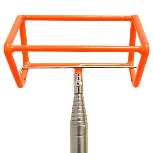 Search And Rescue 15 Foot Orange Two-Ball Golf Ball Retriever