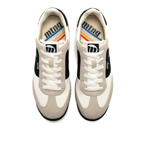 Mtng Para Hombre. 84787 Zapatillas Olympic Blanco (46), Plano, Cordones, Casual - 4