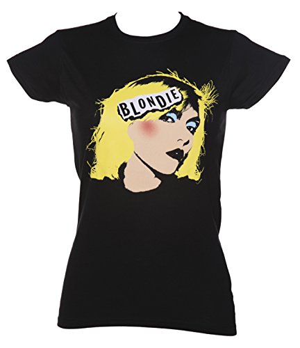TruffleShuffle Mesdames noir Blondie Debbie Harry Warhol T Shirt
