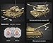 dOMOb Panther WWII German Tank Building Kit – 2.4G Remote Control Battle Army Build Set – 1:35 RC Model – CADA Bricks Toys for 14+ Kids & Adults – 907 Building Blocks – for Boys, Hobbyist, Collector