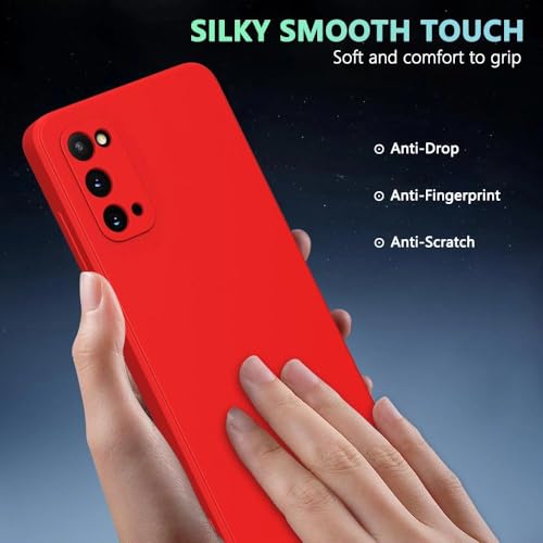 ULXITEYU Soft TPU Slim Case for Samsung Galaxy Note 20, Lightweight, Snug Fit, Drop-Resistant, Shock-Absorbent, Scratch-Resistant, Red - image 6